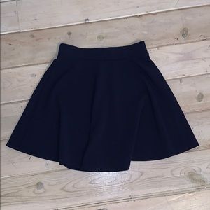 Blue skater skirt